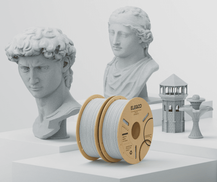 Elegoo PLA Mármore Branco