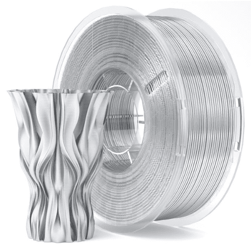 Elegoo PLA Silk Prateado