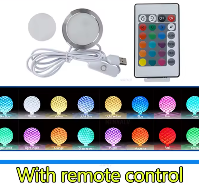 Kit Led Lamp "Bambu Lab" (versão alternativa c/ 16 cores)