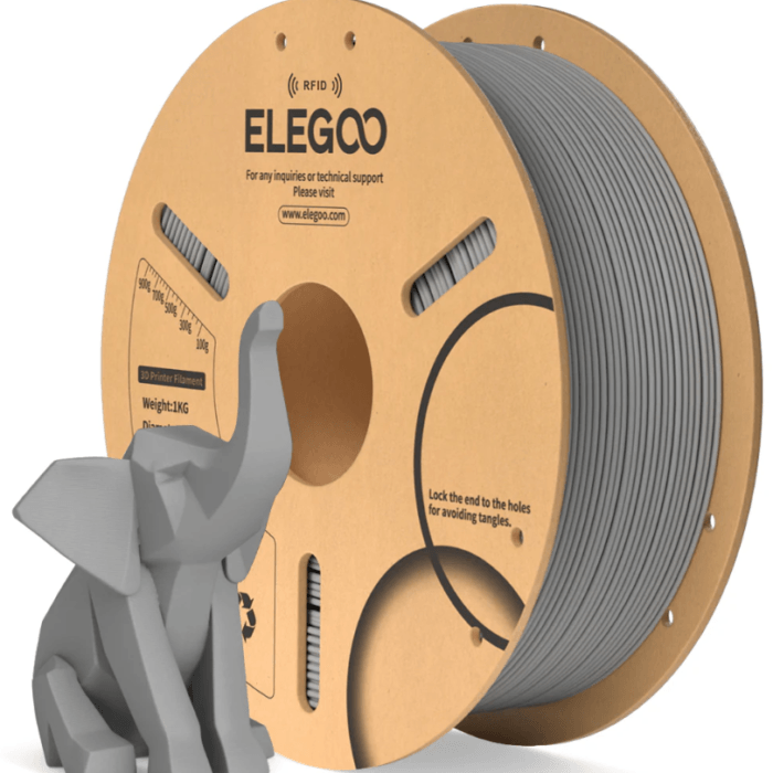 Elegoo PLA Cinzento (RFID)