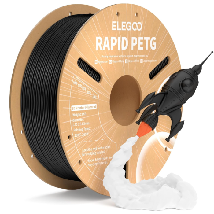 Elegoo PETG Rapid Preto