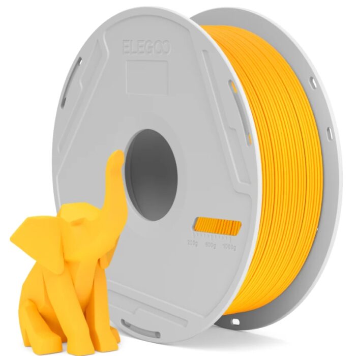 Elegoo PLA Amarelo Girassol c/ spool reutilizável