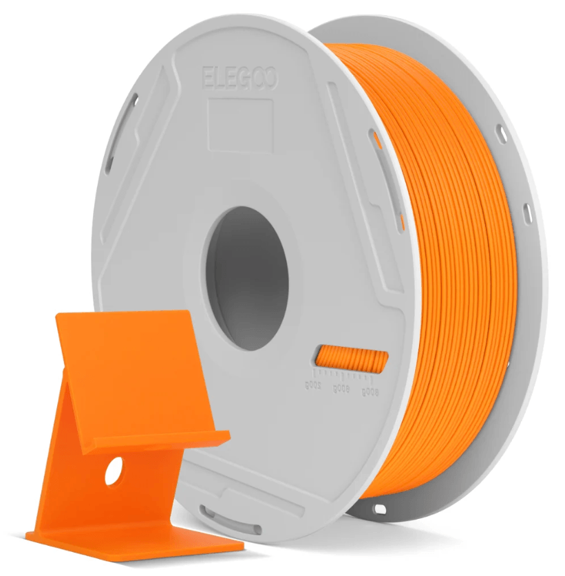 Elegoo PLA Cor de Laranja c/ spool reutilizável